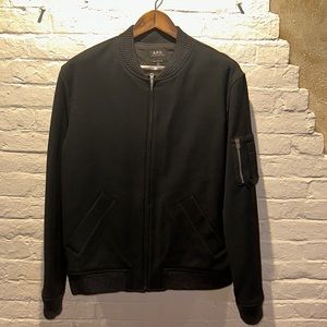 Men’s Black APC Bomber. Size XL